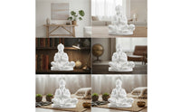 Statue White Deity Idol Carved Statue for Devotees