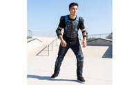 Ventilated Riding Protective Gear Vest with Guards Adjustable Motorcycle Safety Vest Padded Riding Protective Gear Lightweight for Skating