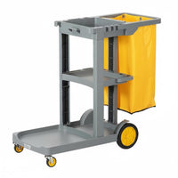 Rolling Cleaning Trolley Multifunction Household Organizer Lower Tray