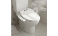 Universal Fit Heated Bidet Seat Handheld Controller Control Smart Toilet Seat Warm Air Drying Bathroom Fixture Night Light for Home