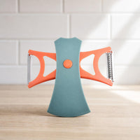 Multi-Functional Fruit Peeler, Japanese Rotating Dual-Head Kitchen Peeler for Melons, Fruits and Vegetables