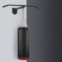 Heavy-Duty Pull-up Bar with Bag Hanger Multi-Functional Wall-Mounted Pull-up Bar Space-Saving Training Rack Sturdy for Boxers, Athletes, Home Gym, Garage, Apartment