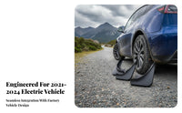 4 Pieces Car Mud Flaps Flexible Material Mud Flaps Vehicle Mudguards Wear Resistant Front Rear Wheel Arch Guards Easy