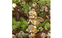 Angel Ornament Gift Concept Angel Sculpture Resin Figurine for Outdoor