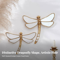 Vintage Butterfly Decoration Long-Lasting Resin Gold Butterfly Wall Art Vintage Wall Art Easy to Hang for Living Room