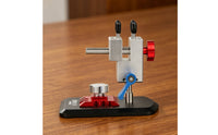 360 Degree Tool Holder Low-Profile Base Rotary Clamp Stand Aluminum Alloy Rotary Tool Clamp for Model Makers
