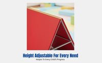 Children's Adjustable Jump Box, Soft A-Frame Barrier, Parkour Training Equipment for Kindergarten