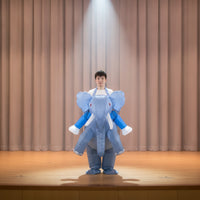 Inflatable Elephant Costume Blow Mountedon Elephant Costume Adult Disguise for Adults, Stage Performances, Christmas Events