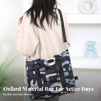 Lightweight Mother's Bag Multi-Way Carry Large Capacity Crossbody Bag Large Capacity Handbag for Moms, Shopping, Work, Gym