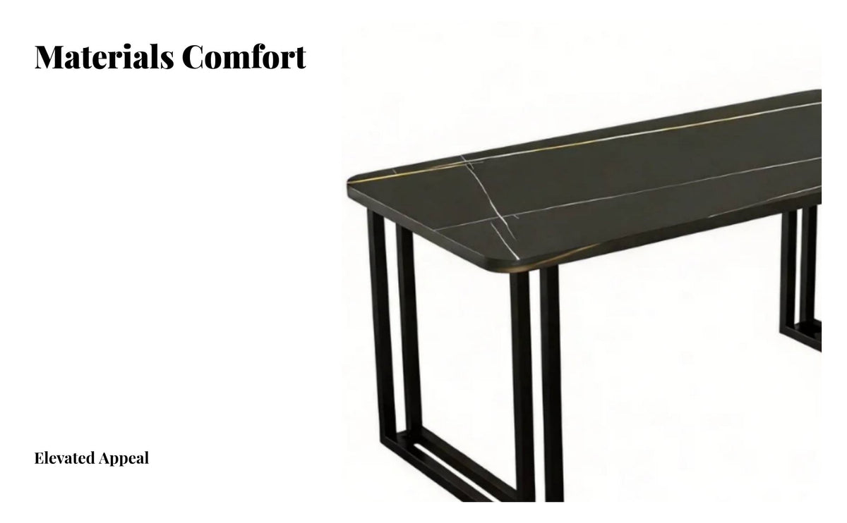 Industrial Design Booth Set Contemporary Vintage Aesthetic Corner Bench Table Set Easy to Clean Commercial Furniture for Homeowners, Families, Bar