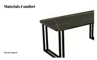 Industrial Design Booth Set Contemporary Vintage Aesthetic Corner Bench Table Set Easy to Clean Commercial Furniture for Homeowners, Families, Bar