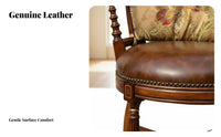 Single-Seater Club Chair Sturdy Wood Frame Living Room Seating Deep Cushioned Artistic design character for Homeowners, Adults
