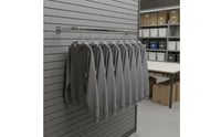 Easy to Install Metal Slatwall Clothes Hook Heavy Duty Retail Display Rust-Resistant for Showroom
