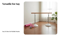 Home Ballet Practice Bar Stable Base Portable Dance Bar Non-Slip Feet Portable Dance Barre for Dancers, Beginners, Gym