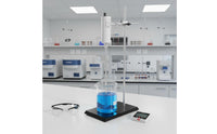 Electric Overhead Stirrer Low Noise Scientific Overhead Mixer High Viscosity Mixing Electric Mixer for Hobbyists, Workshop