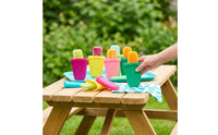 4 Pieces Silicone Chilled Treat Holder with Catch Guard Food-Grade Chilled Treat Catch Catcher Ice Frozen Treat Guard With