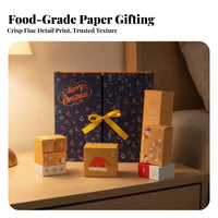 Numbered Advent Calendar Box Rigid Fillable Advent Calendar for DIY Holiday Packing, Christmas Gifting