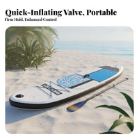 Inflatable Stand-up Paddleboard Board Set Camera Mount Ready Stand-up Paddleboard Kayak Versatile Inflatable Upright Paddle