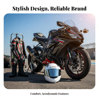 Complete Headgear Gender-Neutral Design Full Face Breathable Head Protection for Women, Beginners, Daily Commuting
