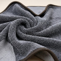 Twisted Loop Car Drying Towel Microfibre Towel, High Absorbency Microfiber Cloths, Double-Sided for Car Paint, Glass, Chrome and LCD Screens