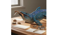 Megalodon Figure Highly Detailed Mosasaurus Dinosaur Toy for Collectors