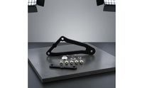 Rear Footpeg Removal Bracket Aluminum Alloy Exhaust Hanger Bracket Lightweight Motorcycle Part for Motorsport Activities