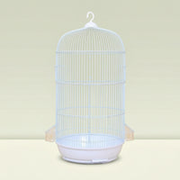 Bird Cage with Swing Vertical Bird Cage with Perch Indoor Birdcage for Birds, Home,