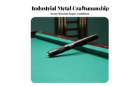 Telescopic Cue Extension Metal Construction Telescopic Cue Stick Extension Non-Slip Grip Lightweight for Amateurs, Bar, Club