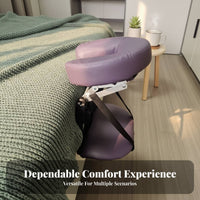 Adjustable Bed Massage Cradle Stable Construction Foldable Design for Apartments