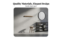 Retractable peg Rack key-shapedboard key-shaped Design Wall Hanger Space-Saving for Living Room