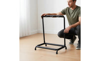 Multi Guitar Rack Space Saving Multiple Guitar Floor Stand Sturdy Metal Frame Universal Instrument Stand for Artists, Studio, Home