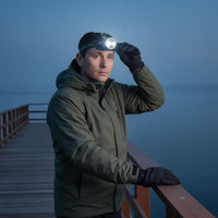 Fishing Head-Mounted Light Lightweight LED Head-Mounted Light Refillable Torch for Fishers, Construction Workers, Outdoor