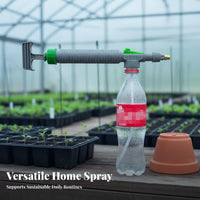 Adjustable Beverage Bottle Spray Head Compatible with Common Drink Bottles Bottle Cap Spray Head Hand Pump Spray Tip