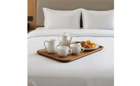 Wood Serving Tray Wooden Dessert Tray Rectangular for Hosts, Cafes