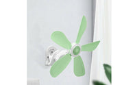 Attach on Fan Versatile Mounting Desk Attach Fan Cooling Appliance Adjustable Angle Easy to Clean for Office