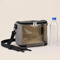 Portable Bird Cage Shoulder Bag, Transparent Bird Cage for Small Animals, Medium Size Pet Bird Cage and Bird Carrier for Car