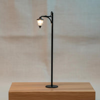 Miniature Street Light Realistic Diorama Lamp with Wires Model for Hobbyists