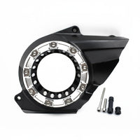 Precise Fit Transparent Drive Cover Anodized Finish CNC Aluminum Drive Belt Cover Lightweight Clear CVT Case Guard Heavy Duty for Scooter Riders