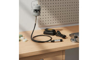 Hanging Rotary Carver High Power Hanging Multifunction Flexible Shaft Engraver for Craftsmen, Woodworkers, Metalworking, Workshop