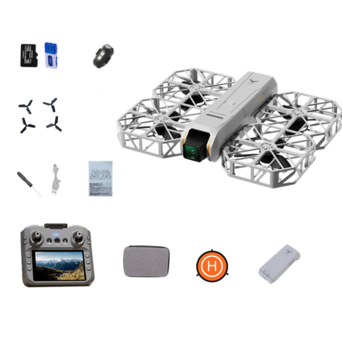 Drop Resistant Mini Wireless Control Dr Single 3D Flip Mini Sky Photography Dr Single 360° Flips for Children, Beginners, Outdoor, Travel