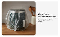 Kitchen Appliance Dust Cover Dustproof Small Appliance Protector Extra Large Clear Dust Cover for Homemakers, Renters, Home, Moving, Storage