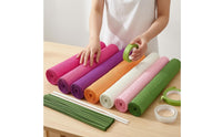 Hot Glue Sticks Crepe Paper Craft Kit Double-Sided Tape Crepe Paper Flower Kit Scissors Hobby Supply Plastic-Coated Wire