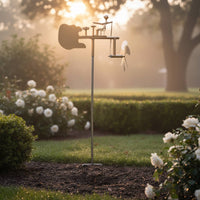Metal Drummer Wind Sculpture Handmade Outdoor Decoration Unique Design for Yard
