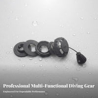 Modular Design BCD Dump Valve Long-Lasting ABS and Nylon Diving Pull Dump Valve Lightweight Buoyancy Compensator Part for Technical Divers, Underwater Exploration, Accessible Water
