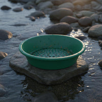 Multi-Purpose Round Plastic Gold Sieve Easy to Carry Gold Panning Sieve Weatherproof Mesh Sorting Pan Custom Made