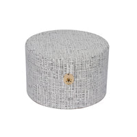 Woven Box with Lid Versatile Storage Box with Hinged Lid for Dressing Room, Home Organization