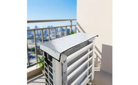 Heat Insulation Air Conditioner Outdoor Unit Cover Flame Retardant Outdoor Condenser Cover Waterproof Sunproof for Balcony, Rooftop
