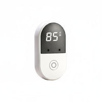 Mini Size Voice Control Timer Loud Alarm Rechargeable Countdown Timer Large Display Home Accessory for Students, Kitchen, Study
