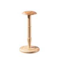 Hat Display Stand Tabletop Wooden Hat Stand Countertop Display Holder Rack for Retailers, Collectors, Retail Counters, Bedroom Organization, Closet