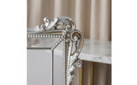 Embossed Scrollwork Ornate Resin Frame Court-Inspired Tabletop Photo Frame Rectangular